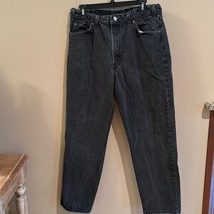 Vtg Levi’s 90’s 550 relaxed jeans orange tab USA tag 36X30